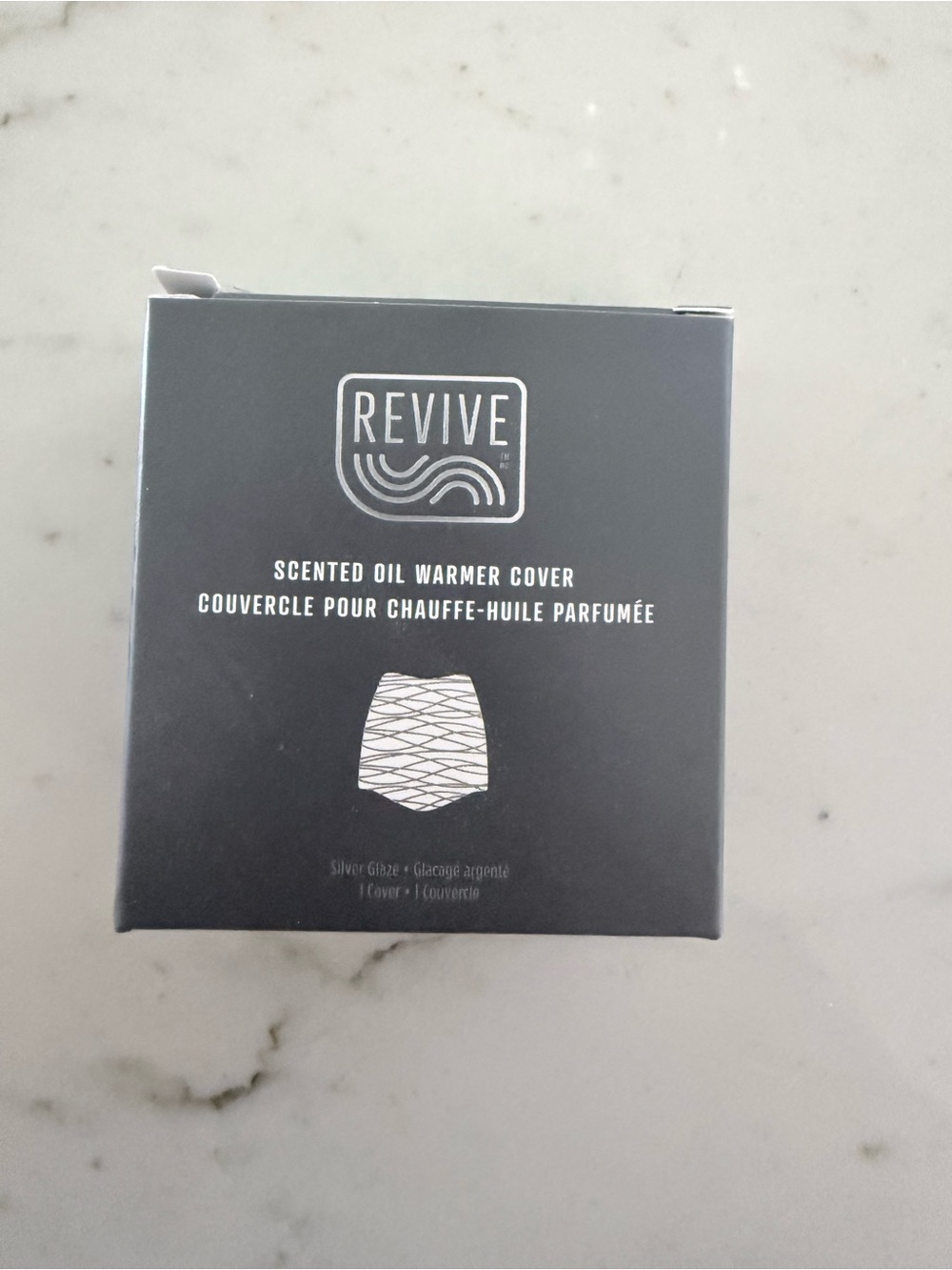 Revive Silver Scented Oil Warmer Cover